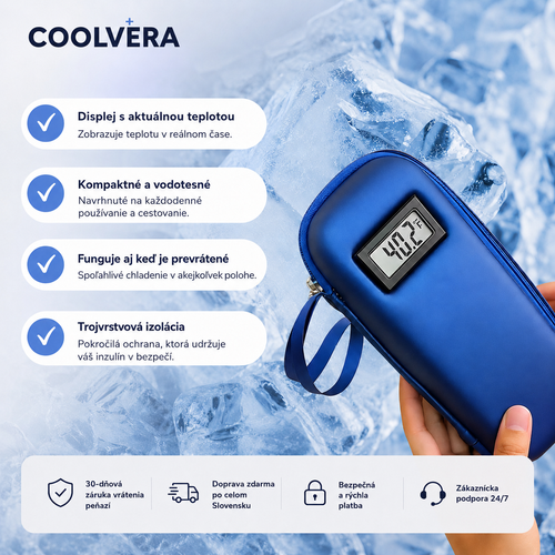 Inteligentný chladič inzulínu Coolvera