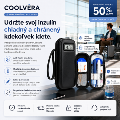 Inteligentný chladič inzulínu Coolvera